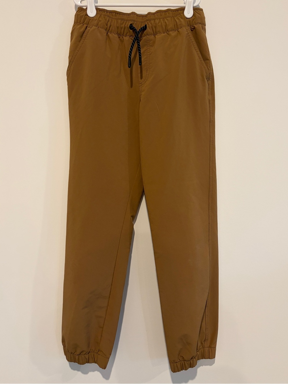 Cat & Jack Size 12 Brown Tan Performance Quick Dry Utility Jogger Pants Kids